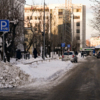 На Прапорщика Комарова вместо платной парковки сугробы — newsvl.ru