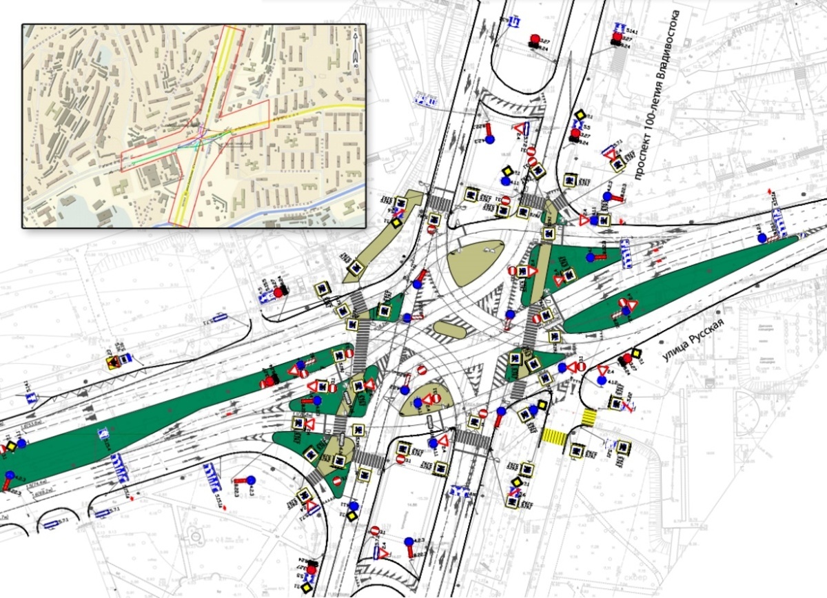 Всё переплетено: мэрия Владивостока показала новую схему перекрёстков на  Русской, Фирсова и Выселковой – Новости Владивостока на VL.ru