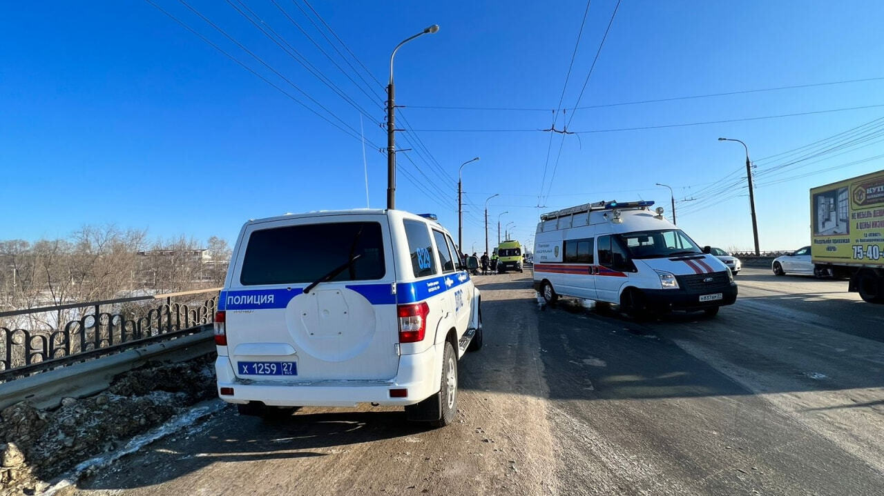 Очередное смертельное ДТП произошло на развязке с Ленинградской — Новости  Хабаровска