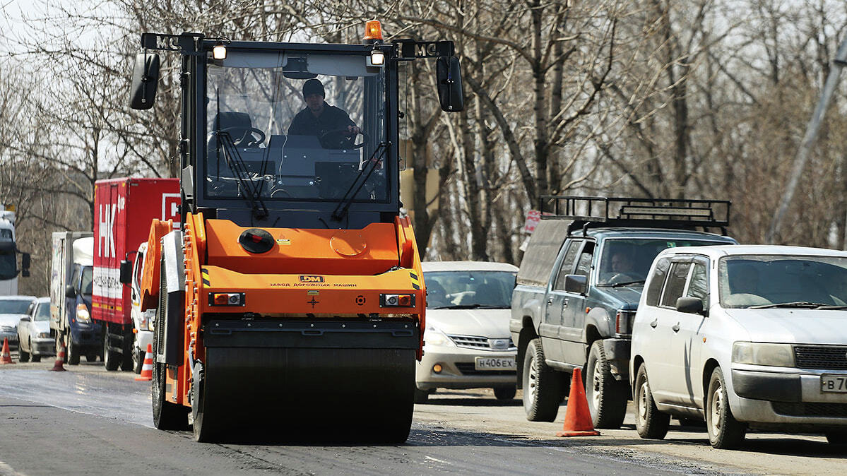 Ямы на дорогах Комсомольска исчезнут весной — Новости Хабаровска