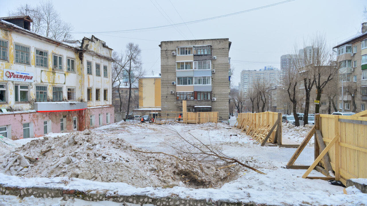 Остановить стройку на Волочаевской пытаются хабаровчане — Новости Хабаровска