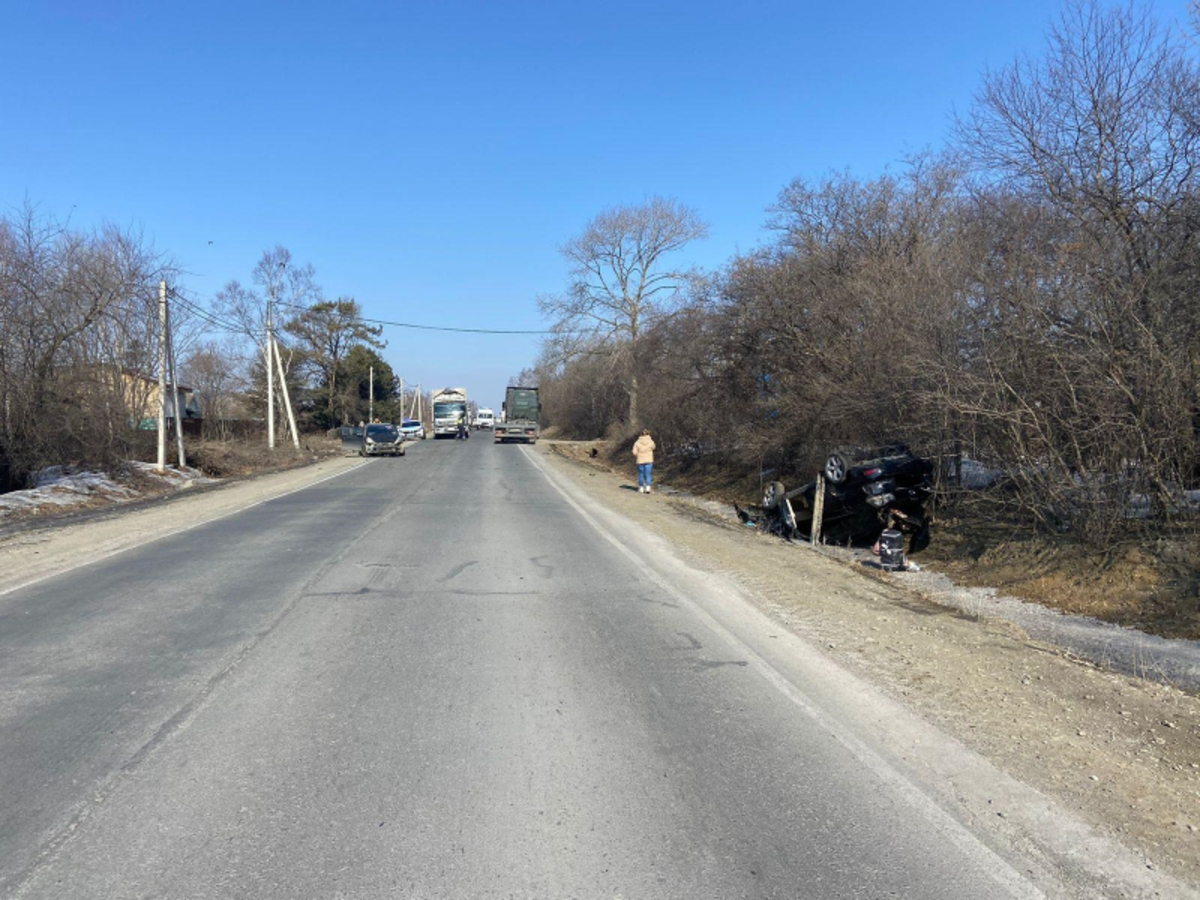 Женщина получила перелом позвоночника в ДТП в районе Большого Камня –  Новости Владивостока на VL.ru