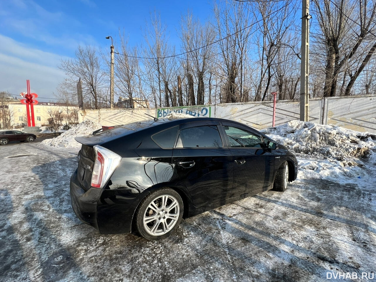 Хабаровчанку на «зебре» сбил Prius (ФОТО) — Новости Хабаровска