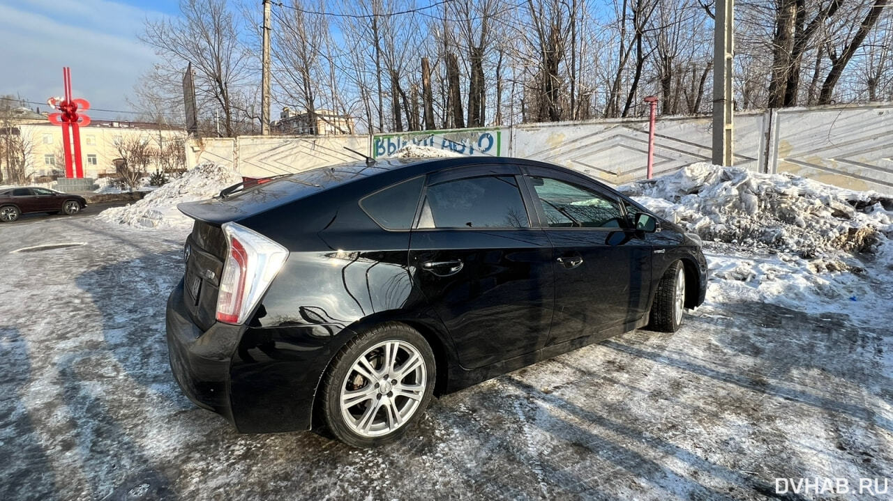 Хабаровчанку на «зебре» сбил Prius (ФОТО) — Новости Хабаровска