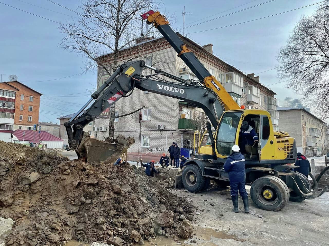 Десятки домов остались без воды в Биробиджане — Новости Хабаровска