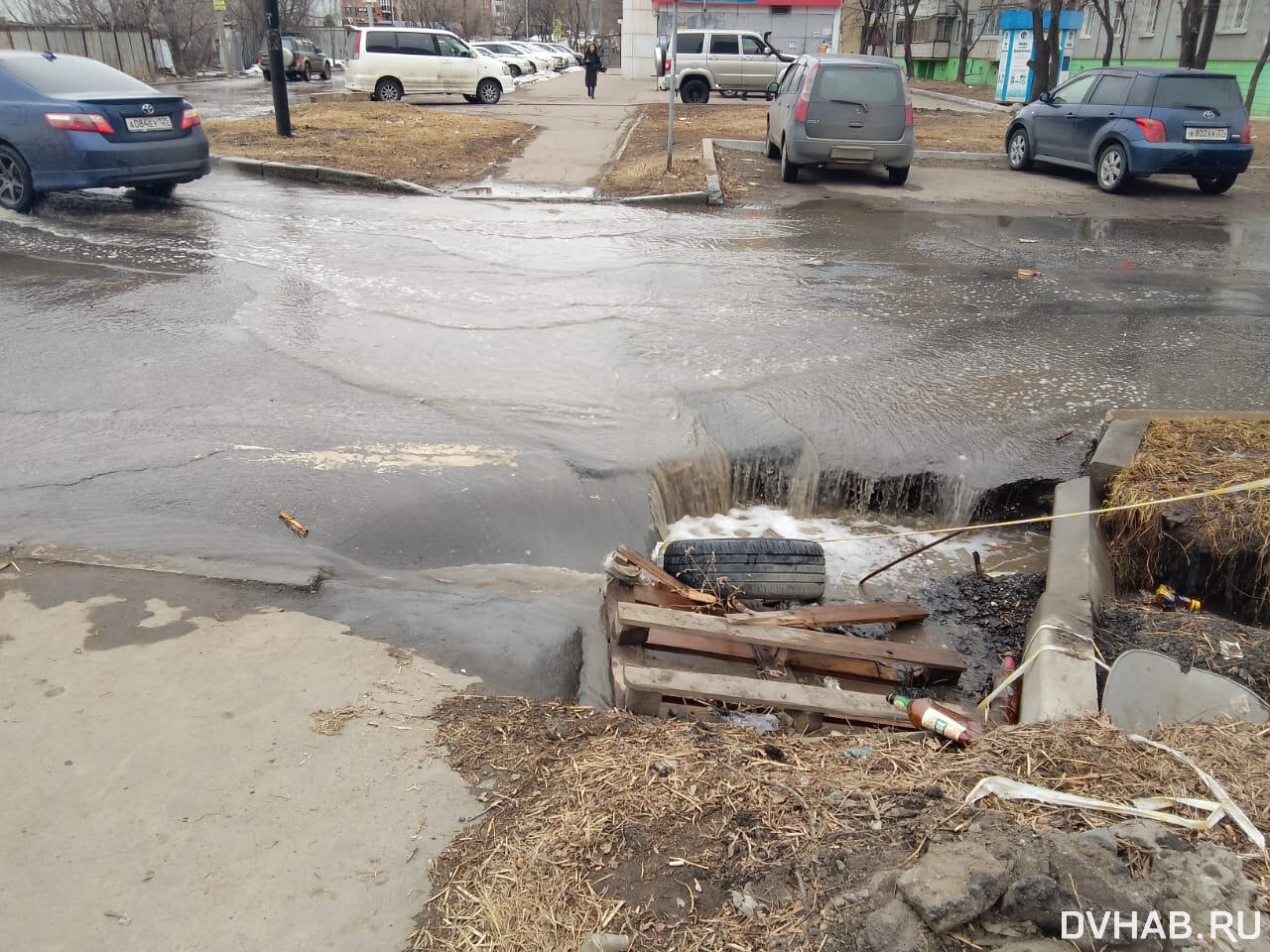 Провалом на Сигнальной снова займутся в этом году (ФОТО) — Новости  Хабаровска