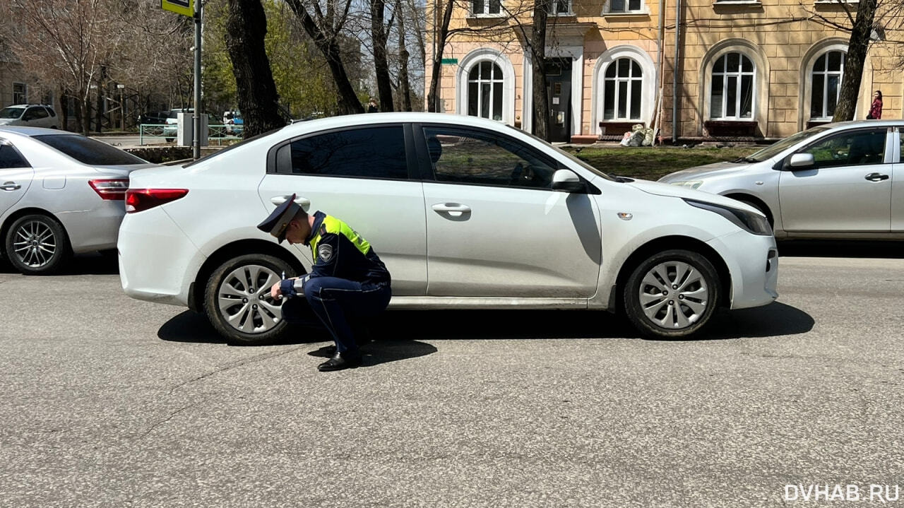 Десятилетнюю девочку сбила Kia Rio на Серышева (ФОТО) — Новости Хабаровска