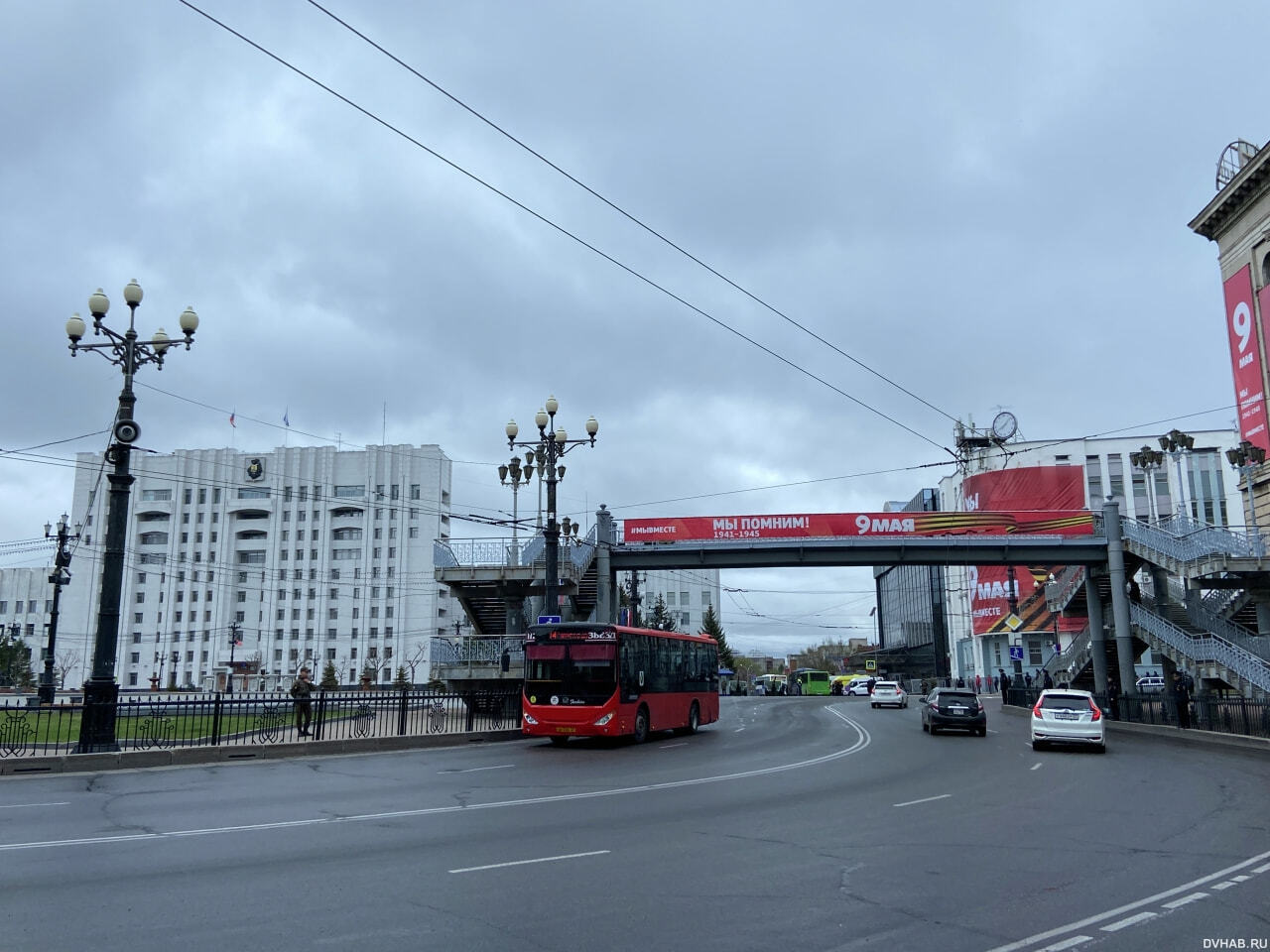 В центре Хабаровска готовятся к проведению праздничного парада (ФОТО;  ОБНОВЛЕНИЕ) — Новости Хабаровска