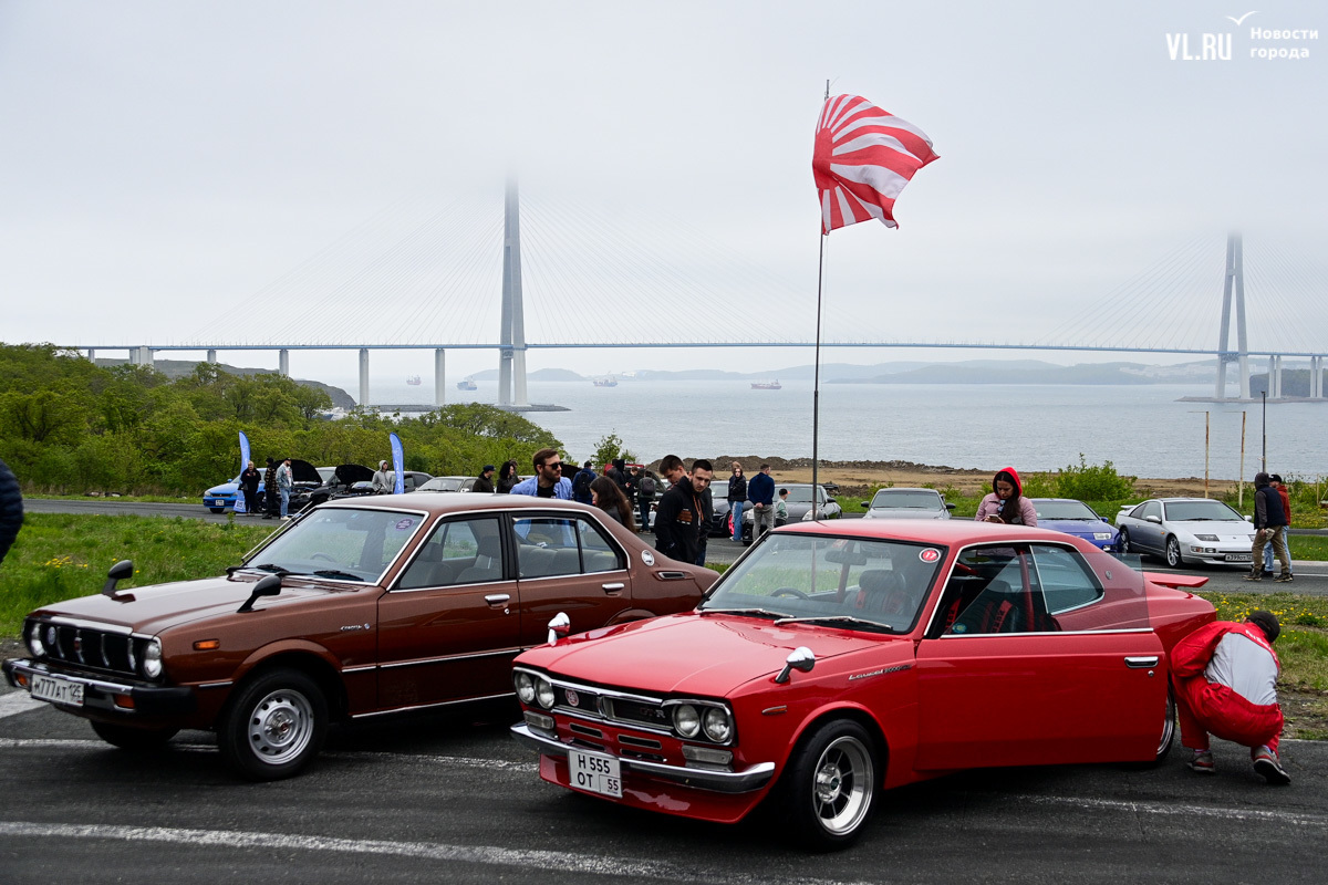 Любители раритетных японских автомобилей открыли сезон JDM Oldschool Cars  во Владивостоке (ФОТО) – Новости Владивостока на VL.ru