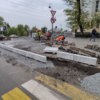 Для удобства пешеходов раскопки отсыпали щебнем в районе зебры — newsvl.ru