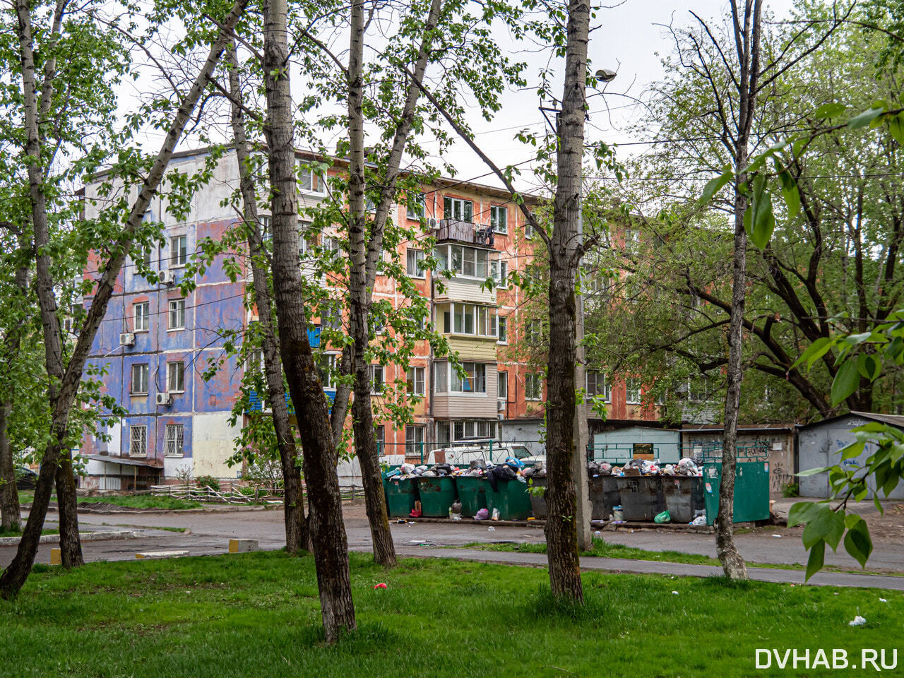 DVHAB на районе: рельсы и провода из Первого в никуда (ФОТО) — Новости  Хабаровска