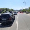 Полоса перекрыта, водители перестраиваются во вторую и третью — newsvl.ru