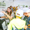 На празднике стояла палатка, где детям бесплатно делали аквагрим — newsvl.ru