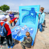 Детям можно было сыграть в большой «Морской бой» — newsvl.ru
