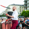 Также на открытии выступил жонглёр с ножами — newsvl.ru