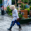 Реки воды временно залили место проведения праздника — newsvl.ru