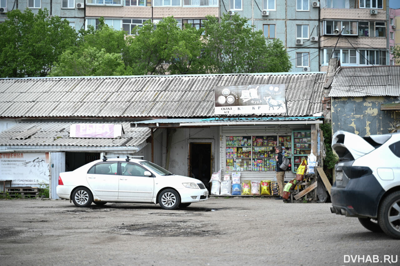 Продуктовую базу на Шевчука закрывают из-за таинственной стройки (ФОТО) —  Новости Хабаровска