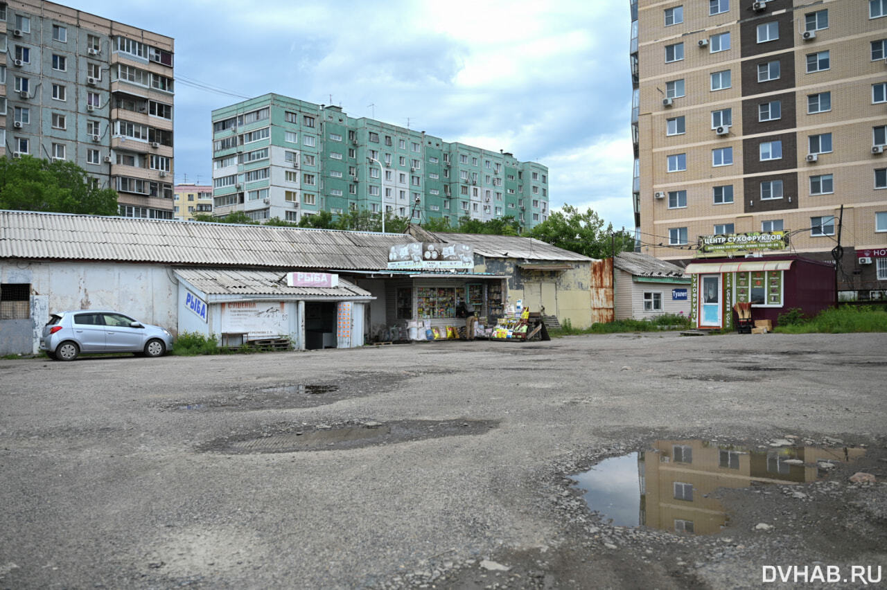 Продуктовую базу на Шевчука закрывают из-за таинственной стройки (ФОТО) —  Новости Хабаровска