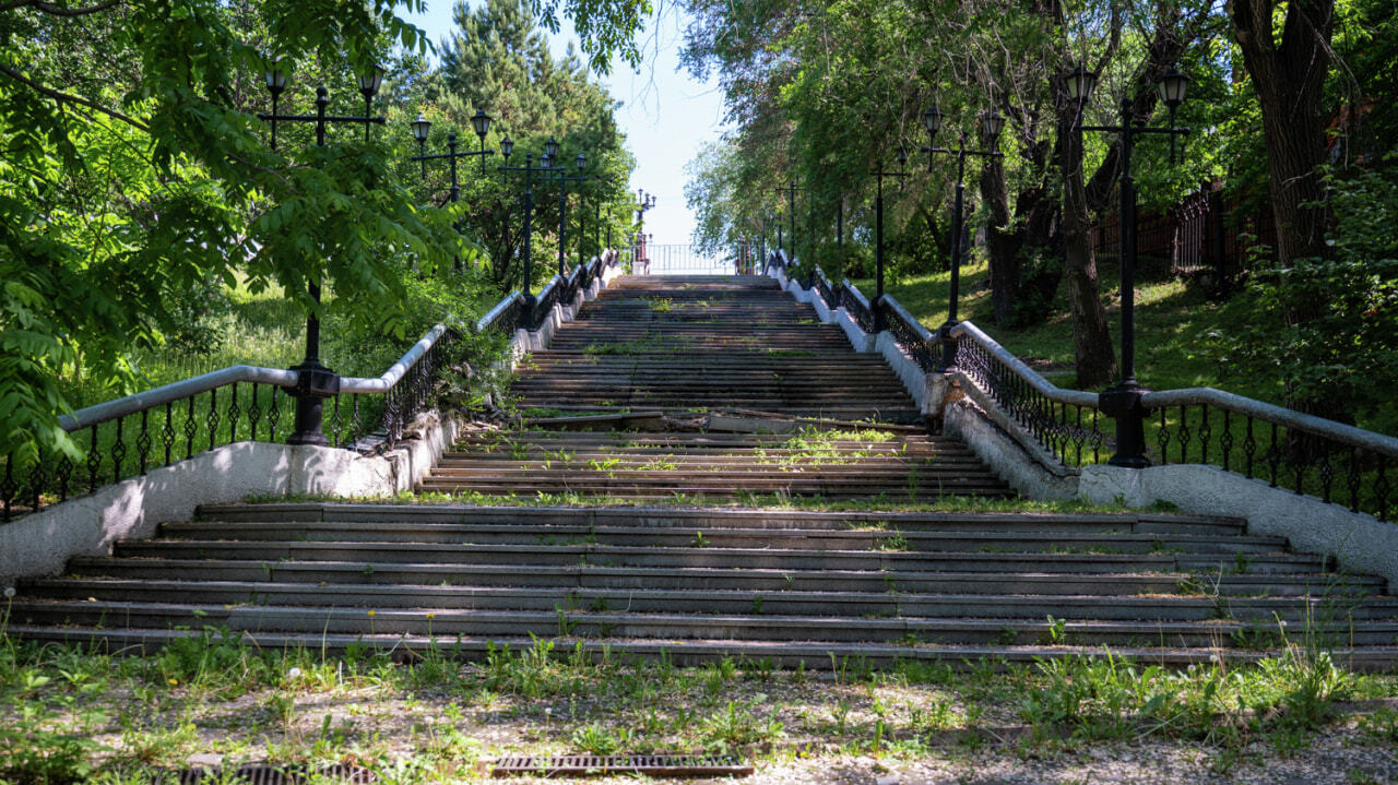 лестница на набережной брянск