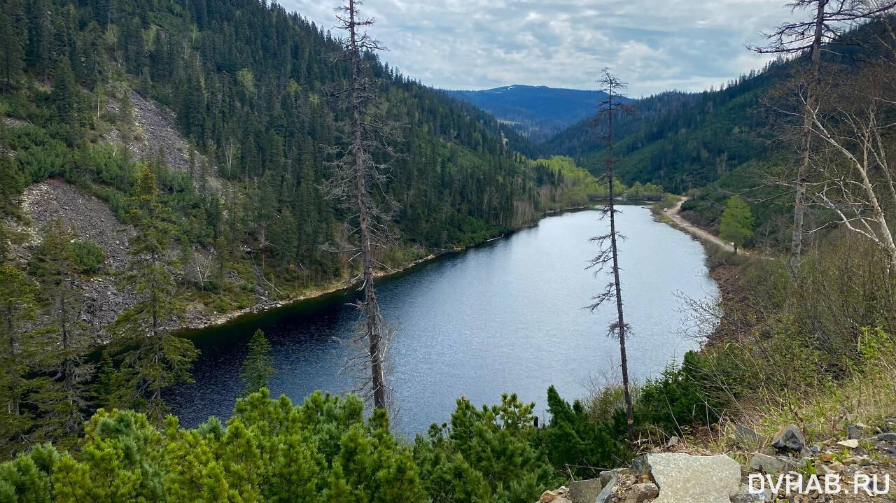 Северная красота озера Амут — Новости Хабаровска