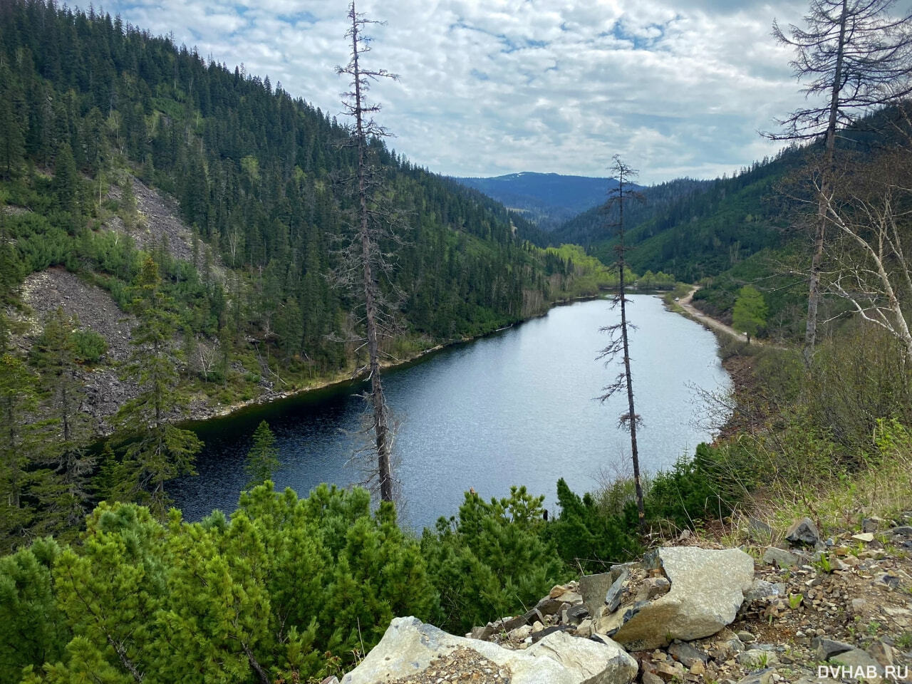 Северная красота озера Амут — Новости Хабаровска