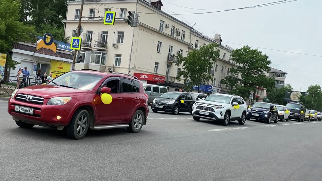 В автопробег отправились хабаровчане для спасения онкобольного ребенка  (ФОТО; ВИДЕО) — Новости Хабаровска