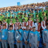 Во время исполнения гимна всё участники встали — newsvl.ru