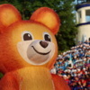 На стадионе "Динамо" появился олимпийский мишка — newsvl.ru