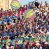 Чтобы повеселить спортсменов, резиновые шары запустили на трибуны — newsvl.ru