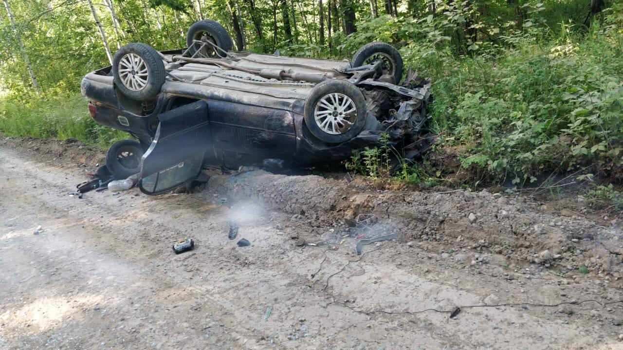 Не уехал из Сусанино: водитель «Тойоты Королла» погиб при перевороте —  Новости Хабаровска