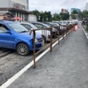 Пешеходный забор поставили, но ещё не покрасили — newsvl.ru