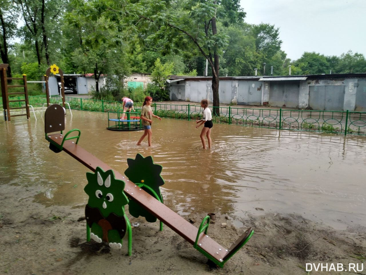 Почему от ливня сильней досталось Южному - рассказали синоптики (ФОТО;  ВИДЕО) — Новости Хабаровска