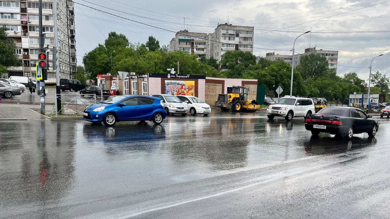 Анархия в Кировском: рисовать разметку обещают, но не торопятся (ФОТО) —  Новости Хабаровска