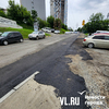 Размытую ливнями Авроровскую улицу залатали свежим асфальтом (ФОТО)