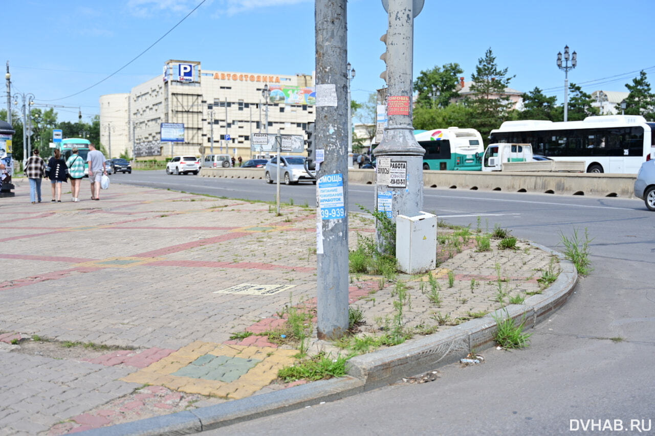 Заборы бесследно исчезли в районе ж/д вокзала (ФОТО) — Новости Хабаровска