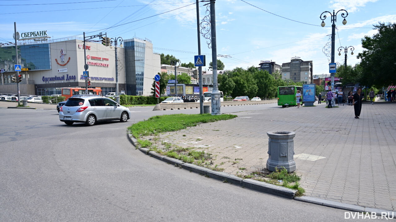 Заборы бесследно исчезли в районе ж/д вокзала (ФОТО) — Новости Хабаровска