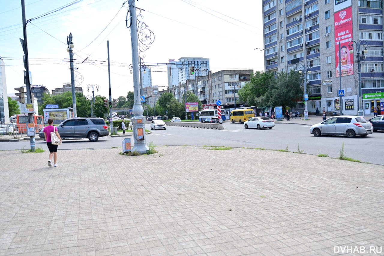 Заборы бесследно исчезли в районе ж/д вокзала (ФОТО) — Новости Хабаровска