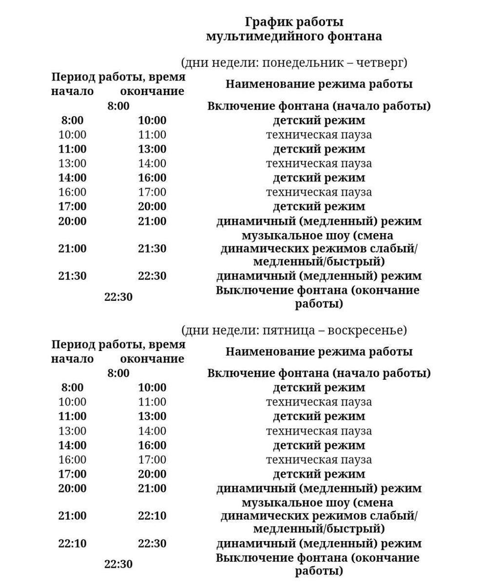 Во Владивостоке утвердили новое «детское» расписание работы фонтана на  площади – Новости Владивостока на VL.ru