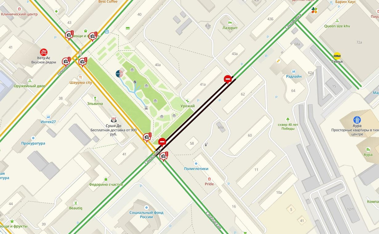 Какие дороги перекрыты в Хабаровске из-за ремонта (КАРТА) — Новости  Хабаровска