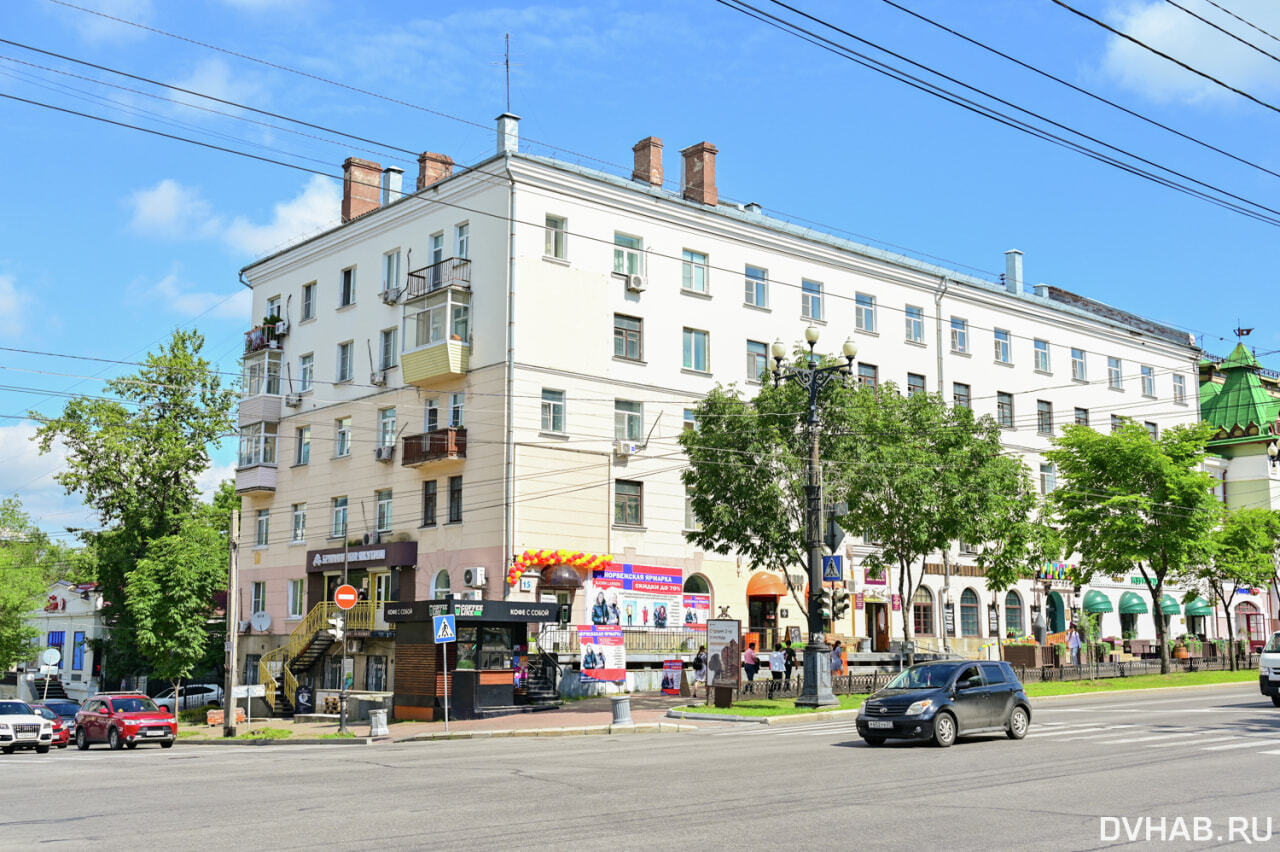 Норвежская» барахолка обосновалась вместо местных сувениров в центре города  (ФОТО) — Новости Хабаровска