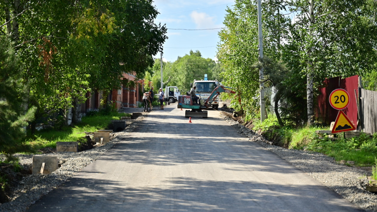 Новую дорогу на Маяковского размыло после дождей (ФОТО) — Новости Хабаровска