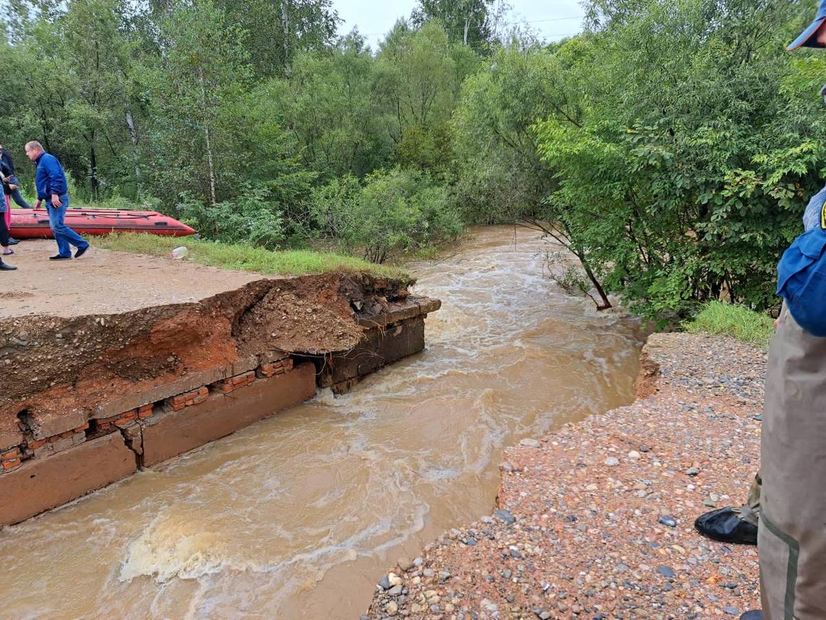 В Приморье снова размыты мосты и дороги, отрезана половина Хасанского  района (ФОТО; ВИДЕО) – Новости Владивостока на VL.ru