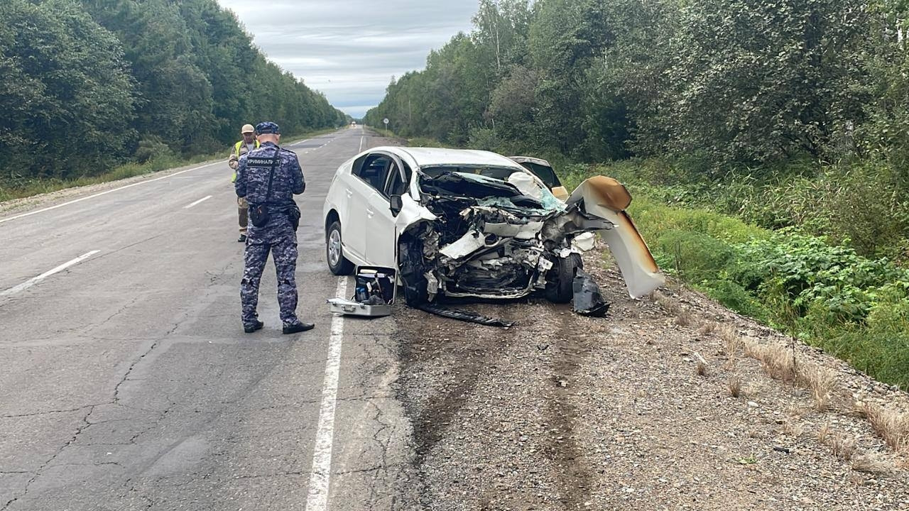 Три человека сгорели в Subaru после лобового столкновения (ФОТО) — Новости  Хабаровска