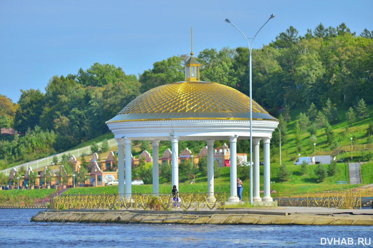 Хабаровск, храм на берегу Амура