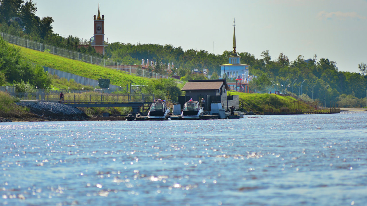 берег амура хабаровск