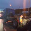 Самосвал всё ещё остаётся на месте ДТП. Фото: администрация Владивостока — newsvl.ru