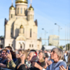 Концерт проходил рядом с недавно освящённым Спасо-Преображенским собором — newsvl.ru
