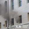 В учебном корпусе МГУ произошёл пожар (ВИДЕО)