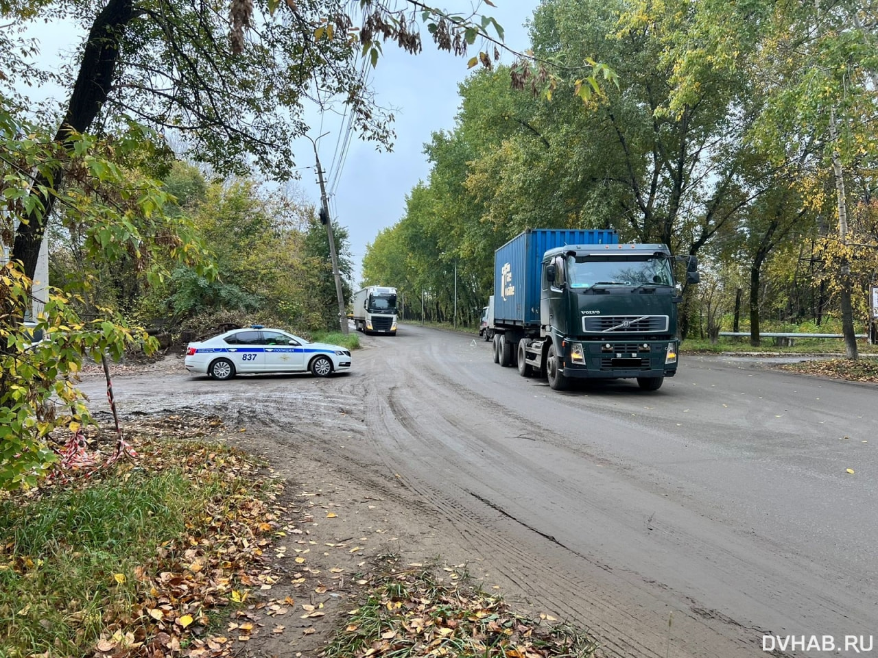 Пешехода в наушниках сбил SsangYong при обгоне грузовика (ФОТО) — Новости  Хабаровска