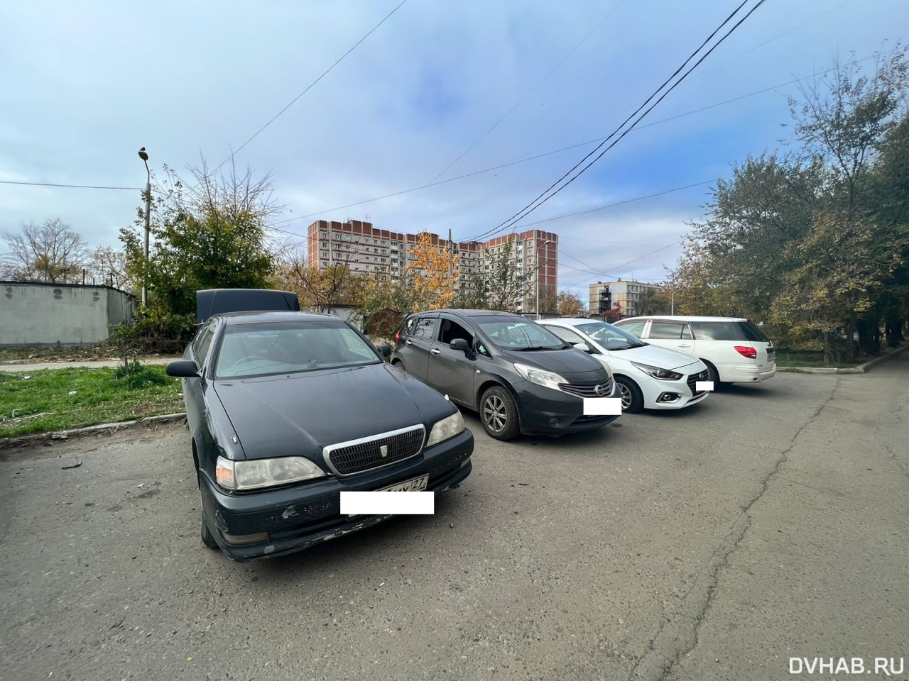 Банда прокалывателей шин активизировалась на Белорусской (ФОТО) — Новости  Хабаровска